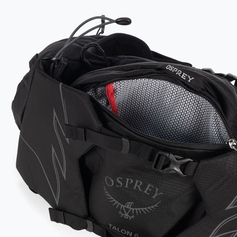 Osprey Talon 6 l férfi vesetáska fekete 10002717 4