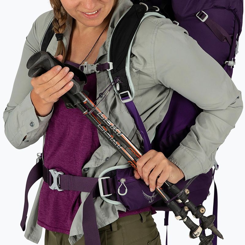 Női trekking hátizsák Osprey Tempest 38 l violac purple 8