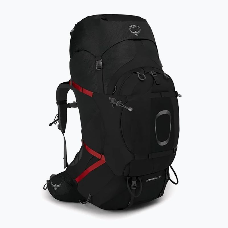 Férfi trekking hátizsák Osprey Aether Plus 100 l fekete