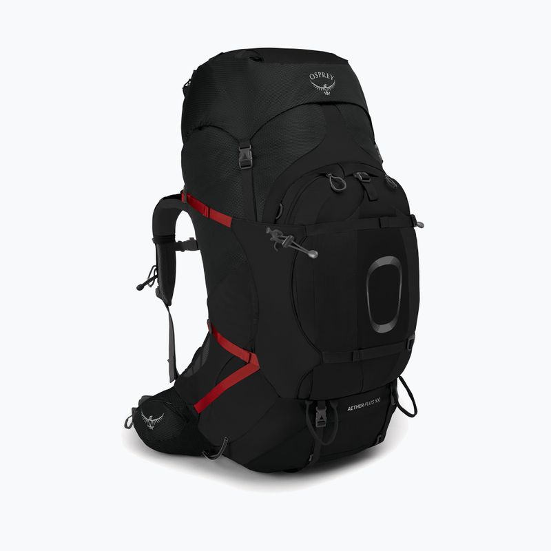 Férfi trekking hátizsák Osprey Aether Plus 100 l fekete 2