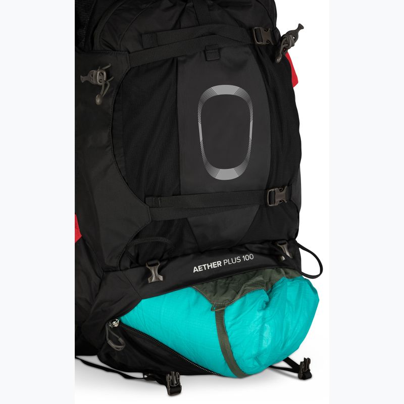 Férfi trekking hátizsák Osprey Aether Plus 100 l fekete 6