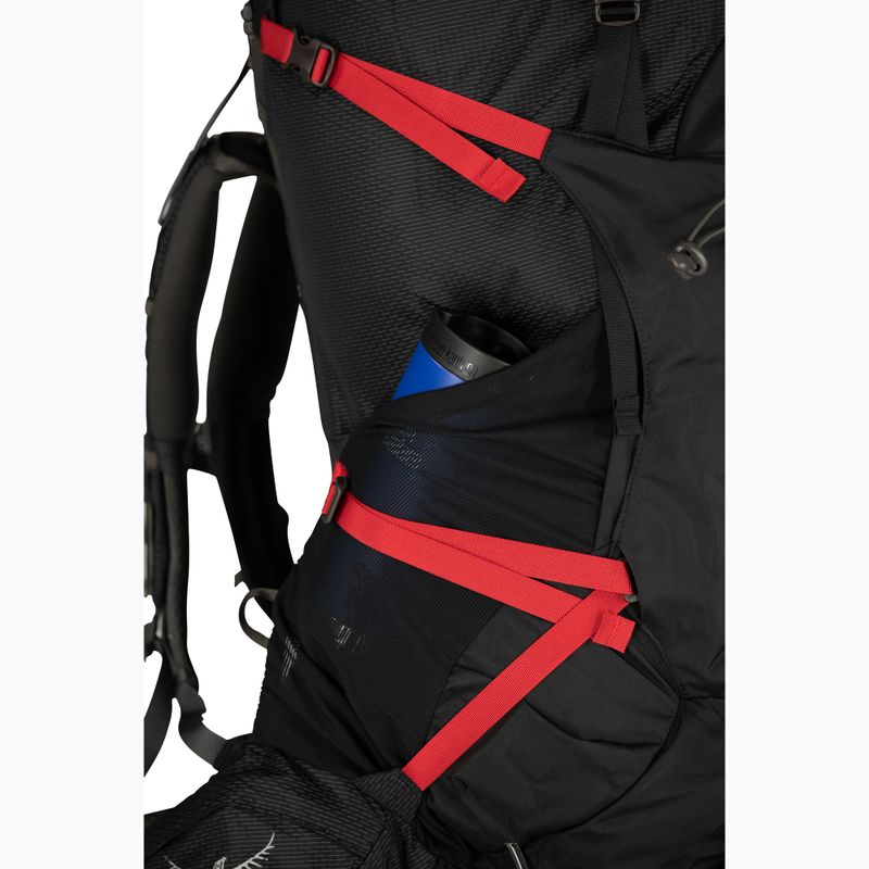 Férfi trekking hátizsák Osprey Aether Plus 100 l fekete 7