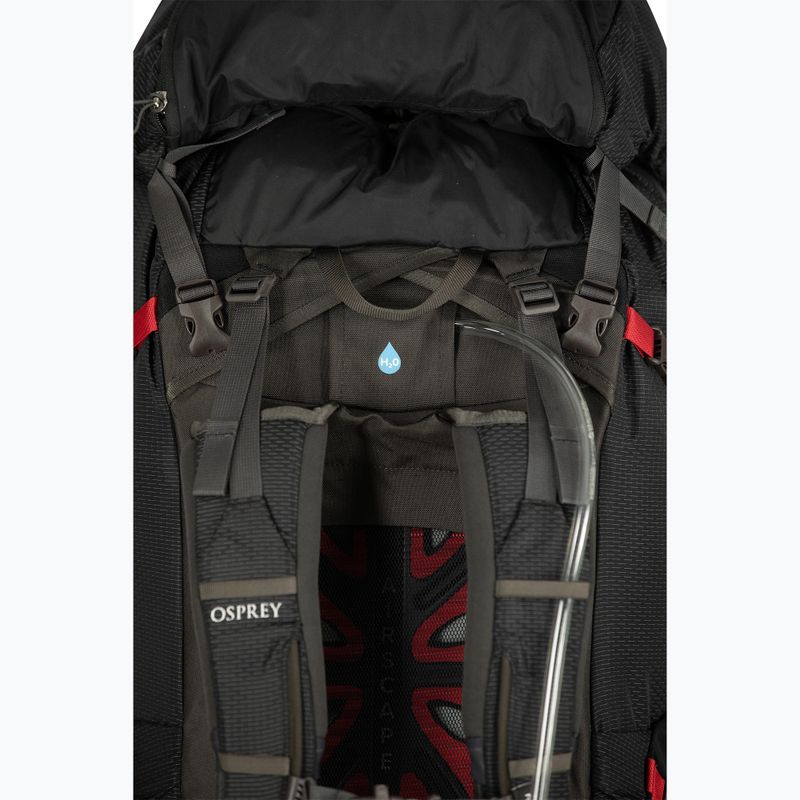 Férfi trekking hátizsák Osprey Aether Plus 100 l fekete 7