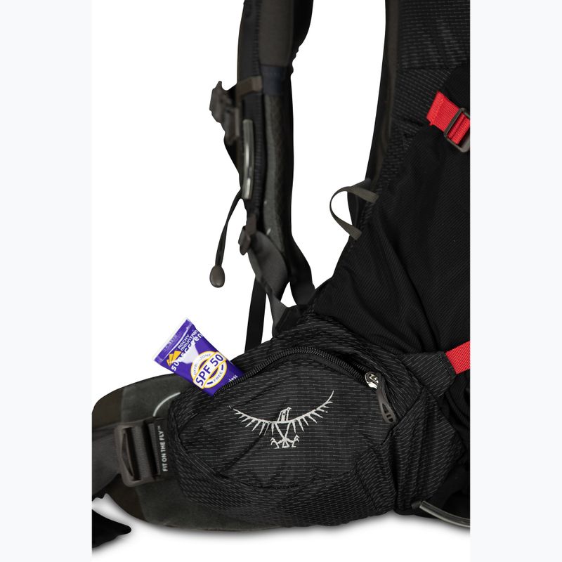 Férfi trekking hátizsák Osprey Aether Plus 100 l fekete 9