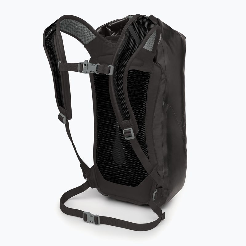 városi hátizsák Osprey Transporter Roll Top WP 25 l black 3