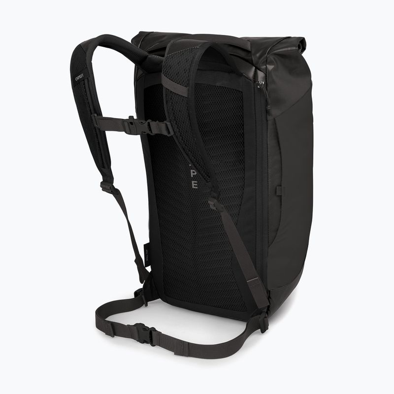 Osprey Transpoter Roll Top 25 l túra hátizsák fekete 4