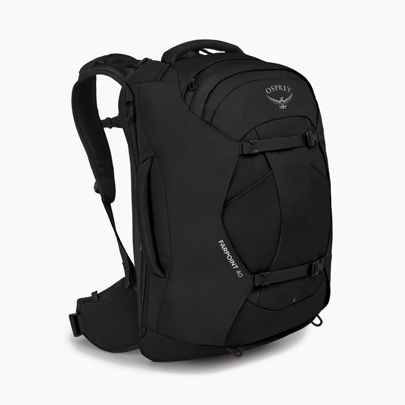 Férfi túra hátizsák Osprey Farpoint 40 fekete 10003320 2