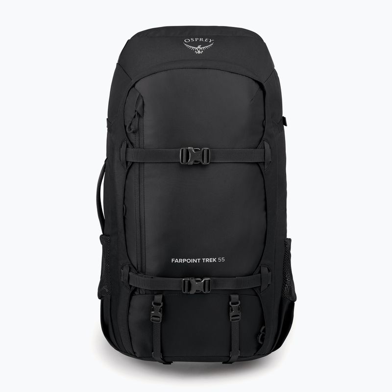 Férfi trekking hátizsák Osprey Farpoint Trek 55 l black