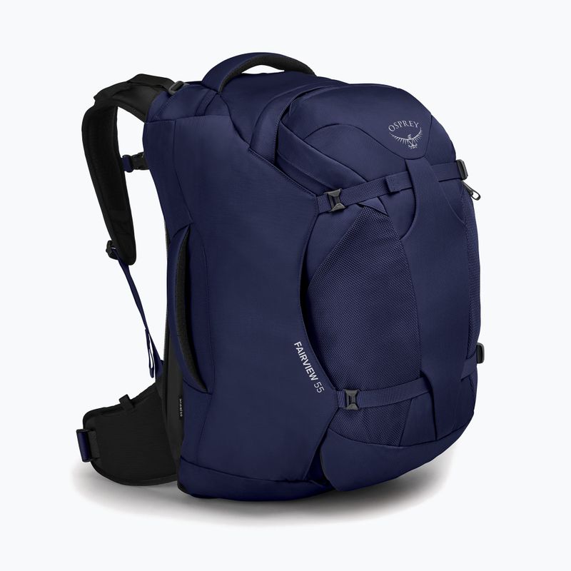 Osprey Fairview 55 l téli éjszakai kék túra hátizsák 2