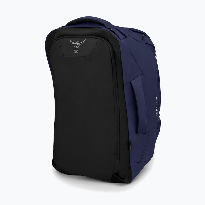 Osprey Fairview 55 l téli éjszakai kék túra hátizsák 4