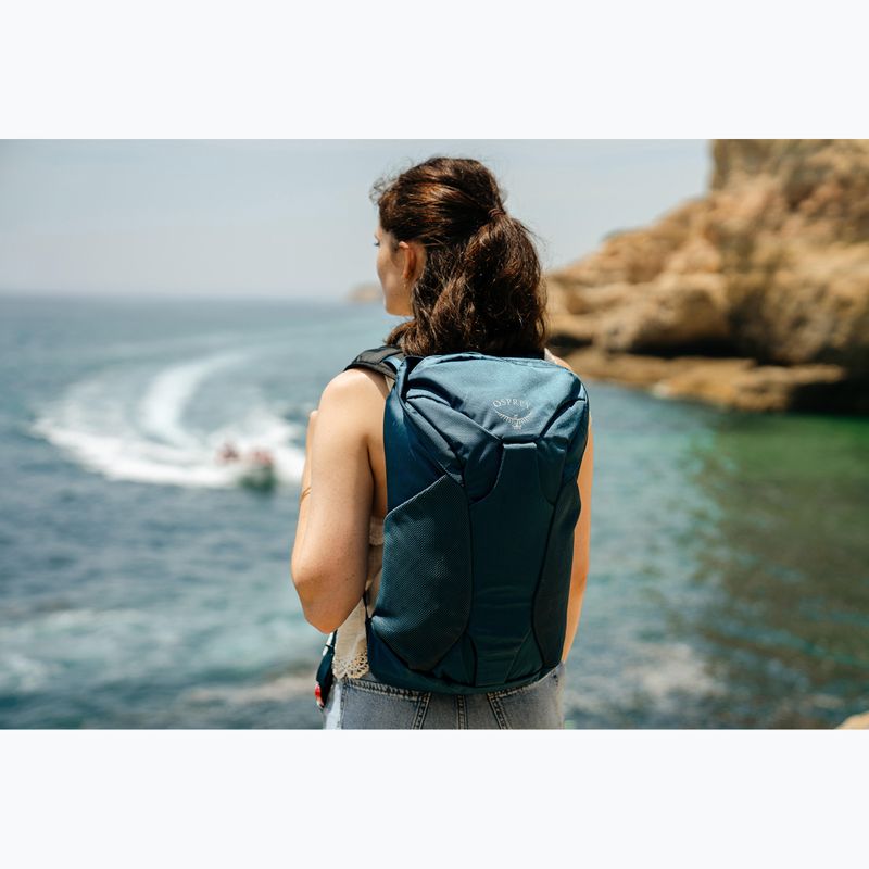Osprey Farpoint Fairview Travel Daypack 15 l éjszakai dzsungel kék 5