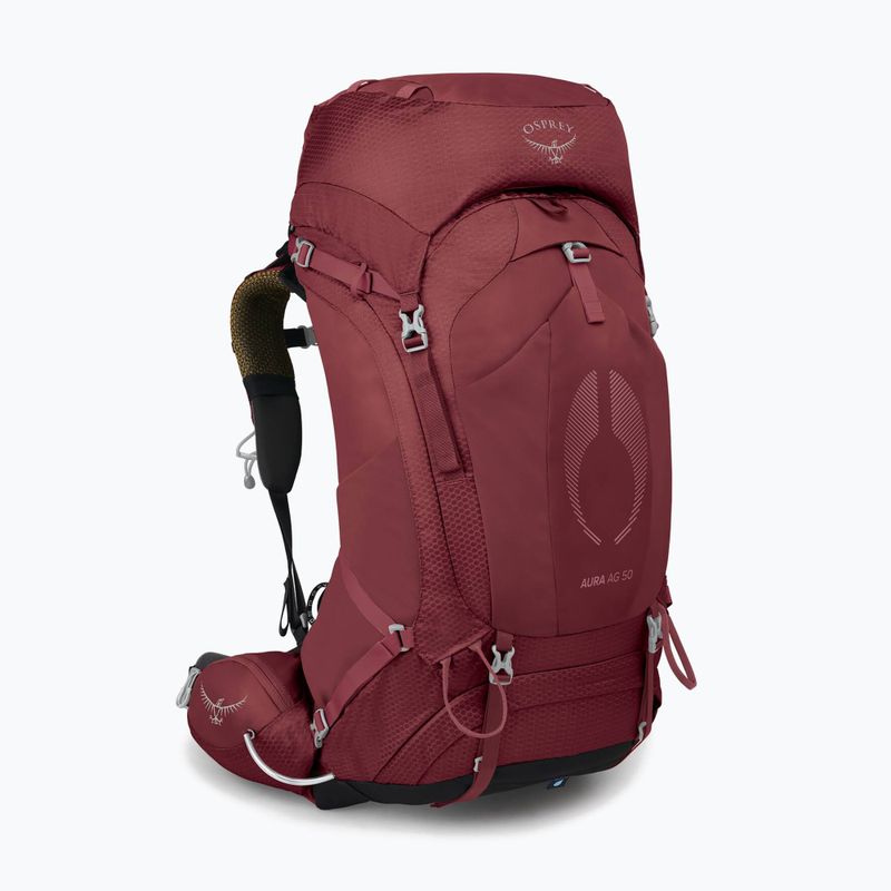 Női trekking hátizsák Osprey Aura AG 50 l berry sorbet red 2