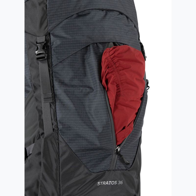 Osprey Stratos 34 l tunnel vision szürke férfi túra hátizsák 6