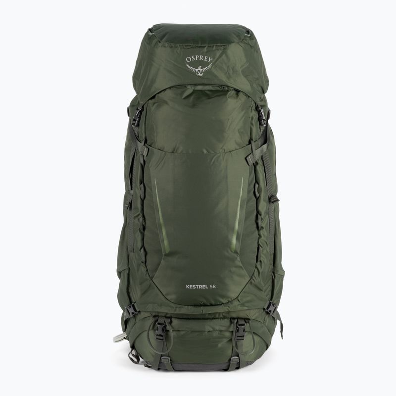 Férfi trekking hátizsák Osprey Kestrel 58 l zöld 10004757