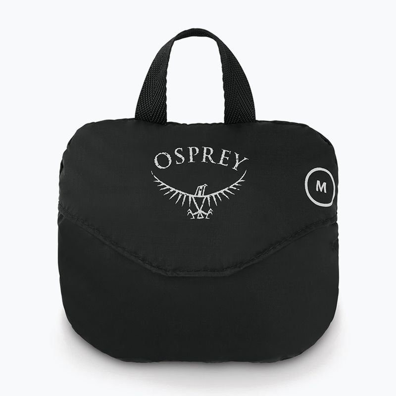 Osprey Ultralight Raincover M fekete hátizsák esővédő fedél 3