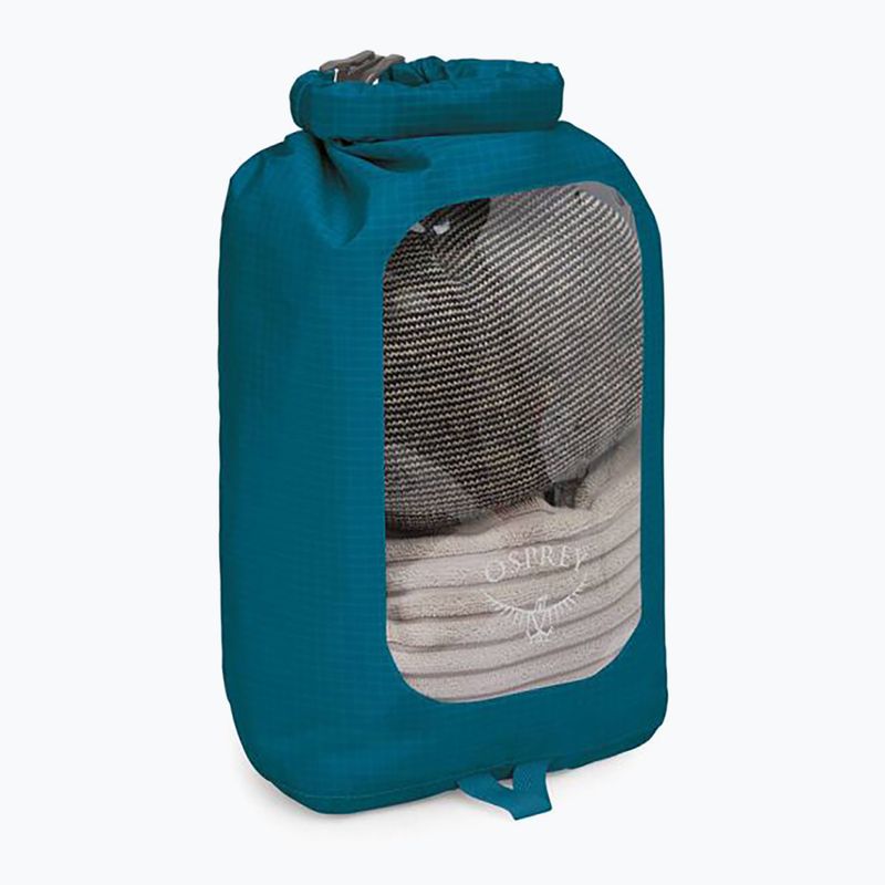 Osprey DrySack w/Window 6 l vízpart kék 2