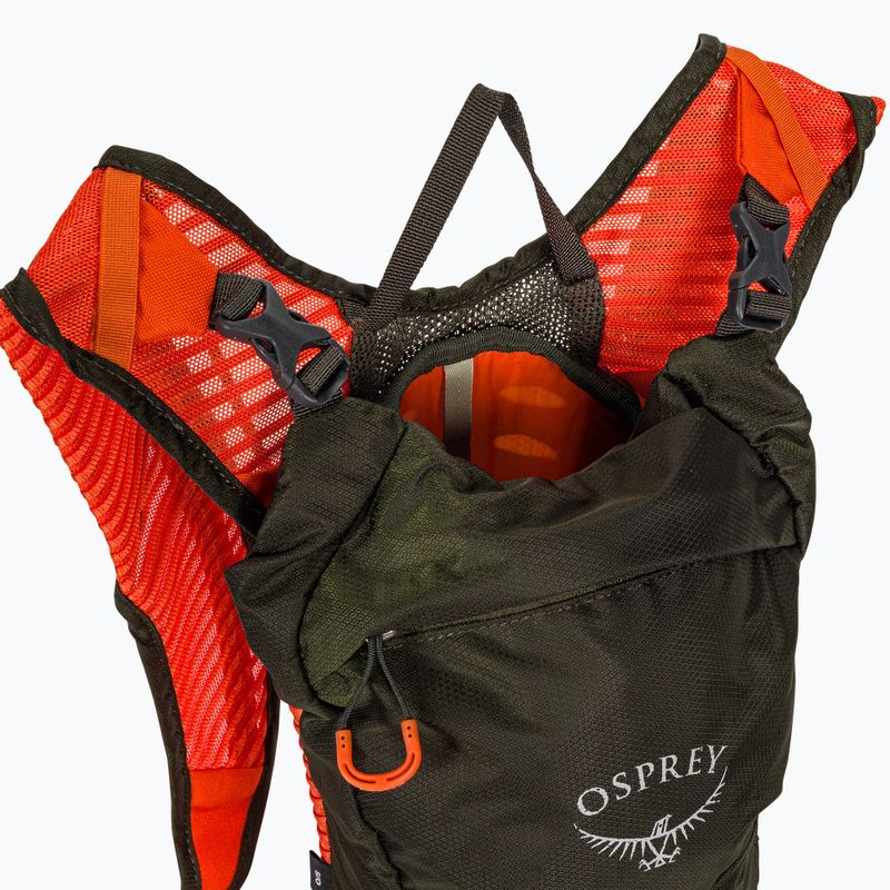 Férfi kerékpáros hátizsák Osprey Katari 3 l zöld 10005011 4