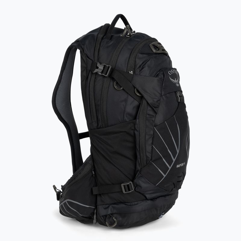 Férfi kerékpáros hátizsák Osprey Raptor 14 l fekete 10005042 2