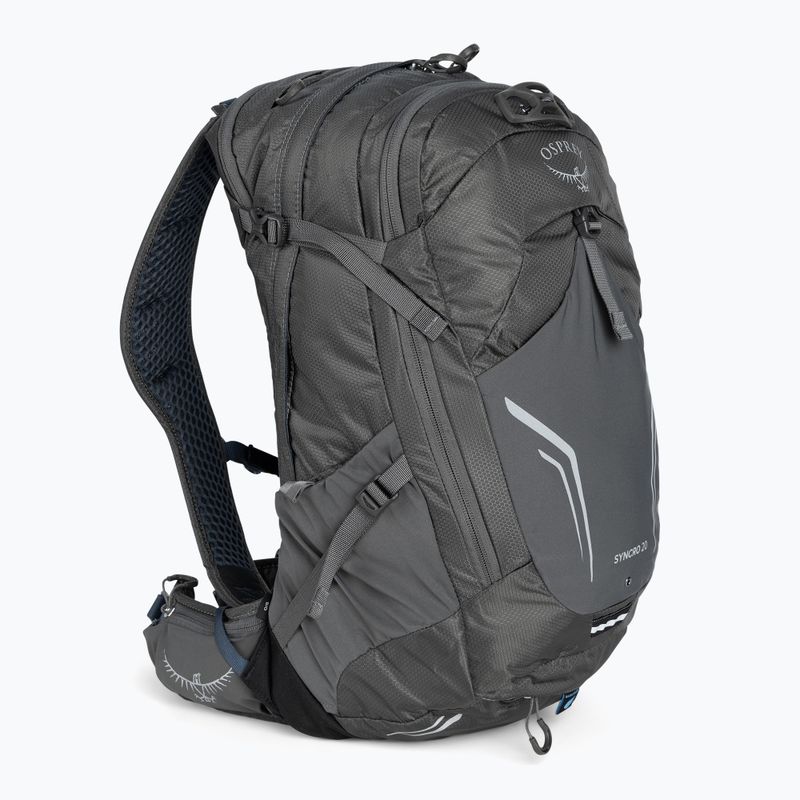 Férfi kerékpáros hátizsák Osprey Syncro 20 l szürke 10005066 2