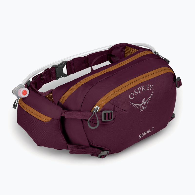 Kerékpáros övtáska Osprey Seral 7 l z Ivózsákiem 1.5 l aprium purple 2