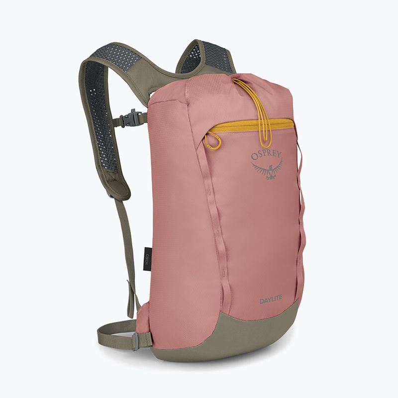 Osprey Daylite Cinch 15 hamu kék rózsaszín/gyöngyszürke trekking hátizsák 6