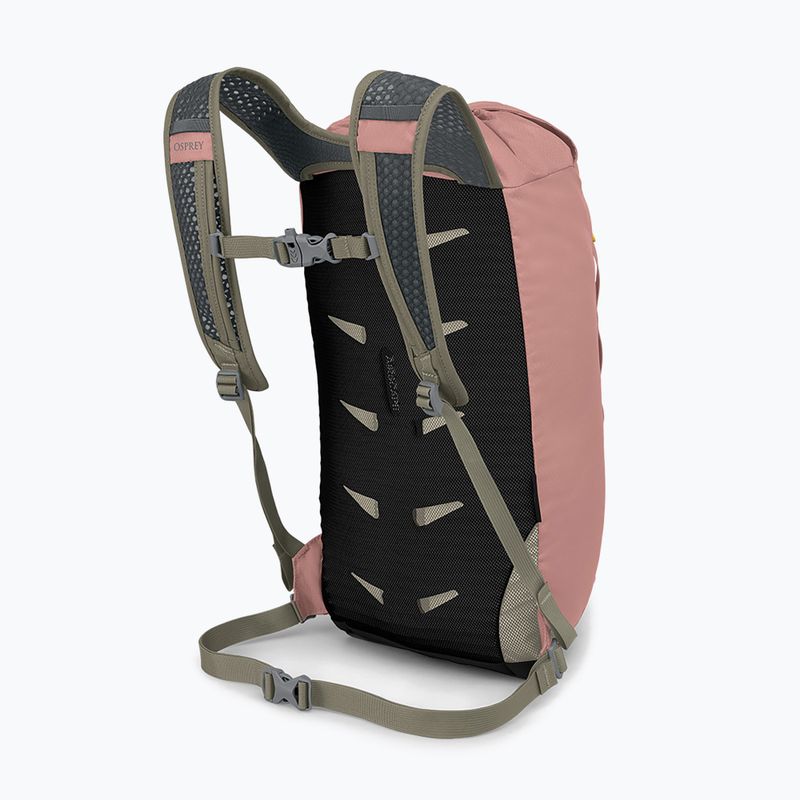 Osprey Daylite Cinch 15 hamu kék rózsaszín/gyöngyszürke trekking hátizsák 7
