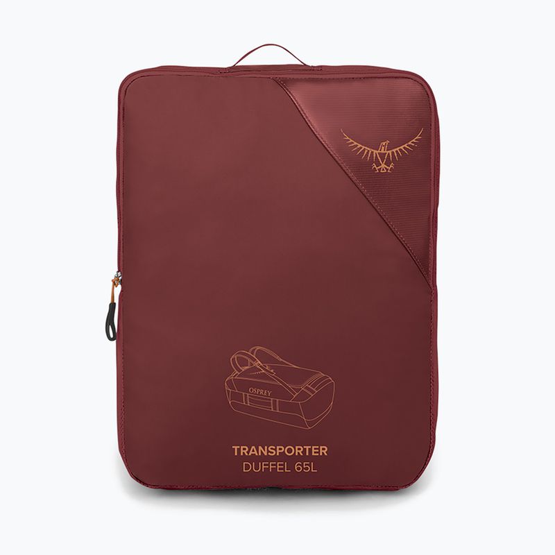 Osprey Transporter utazótáska 65 l piros hegyvidék