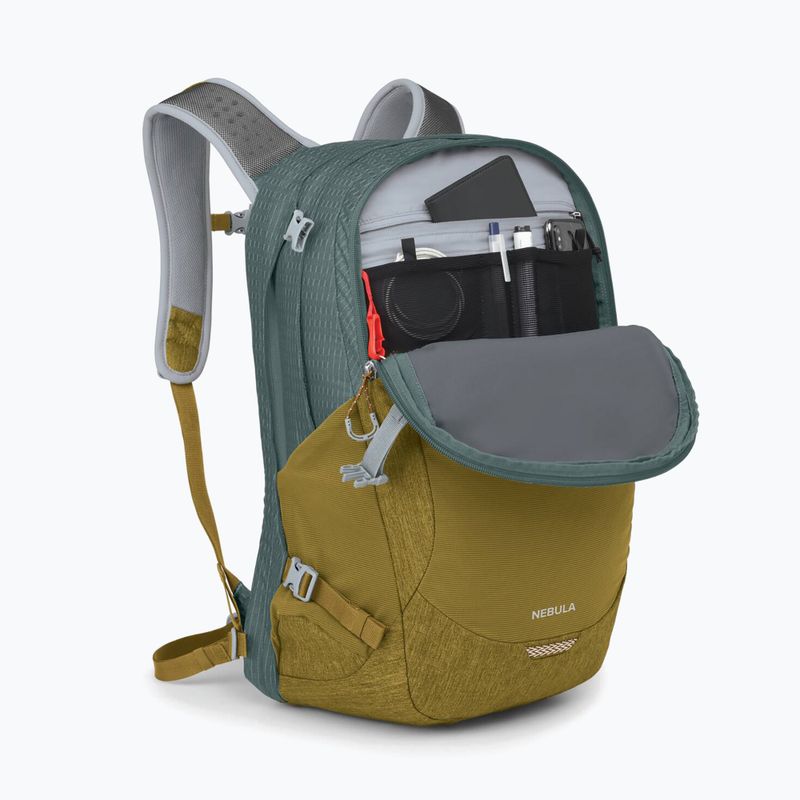 Városi hátizsák Osprey Nebula 32 l green tunnel/brindle brown 4