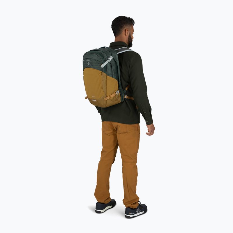 Városi hátizsák Osprey Nebula 32 l green tunnel/brindle brown 8