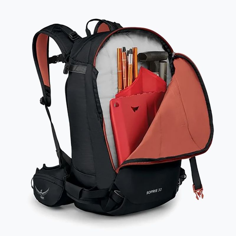 Női ejtőernyős hátizsák Osprey Sopris 30 l fekete 5