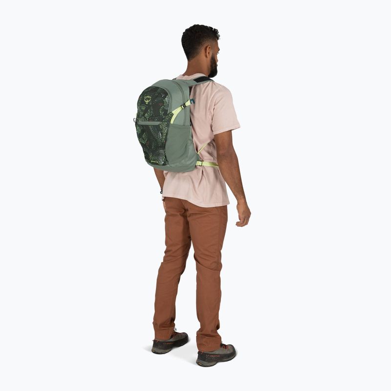 Városi hátizsák Osprey Daylite Plus 20 l rattan print/rocky brook 6