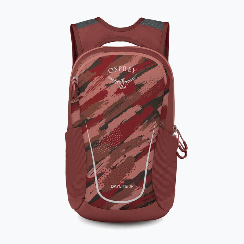 Gyerek városi hátizsák Osprey Daylite Jr 9 l brush strokes print/red canyon