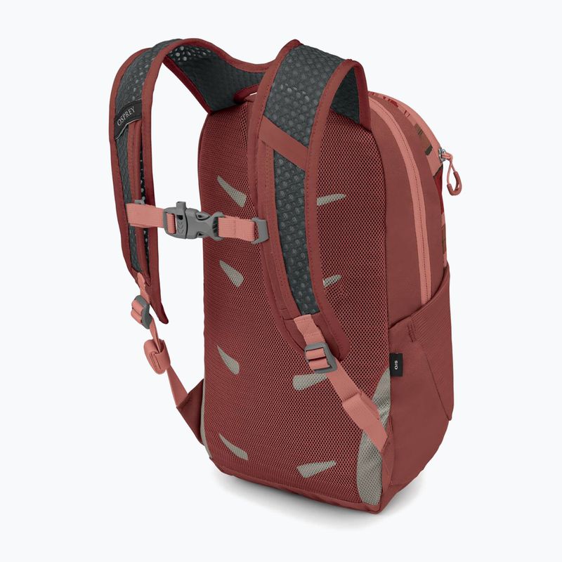 Gyerek városi hátizsák Osprey Daylite Jr 9 l brush strokes print/red canyon 3