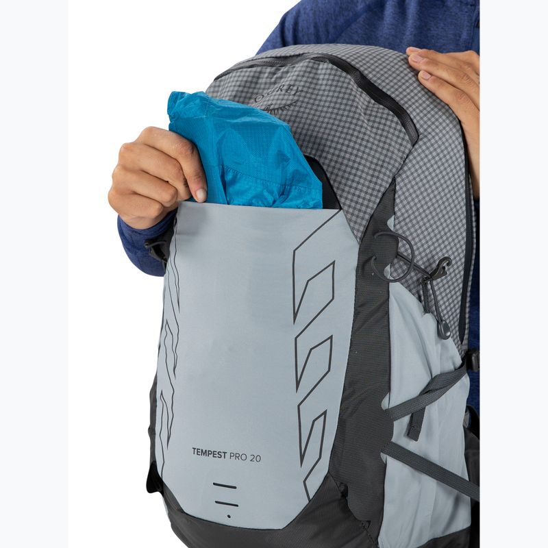 Osprey Tempest Pro 20 21 l ezüst bélésű női túra hátizsák 13
