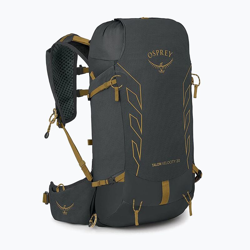 Férfi túrahátizsák Osprey Talon Velocity 20 l dark charcoal/tumbleweed yellow 2