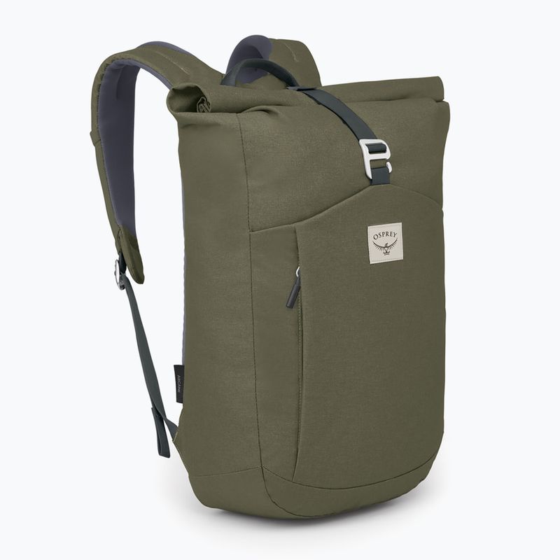 Városi hátizsák Osprey Arcane Roll Top Pack 22 l earl grey/sand grey heather 2