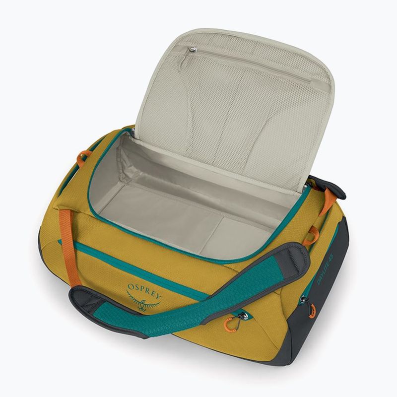 Utazótáska Osprey Daylite Duffel 45 l tumbleweed yellow/tunnel vision 4