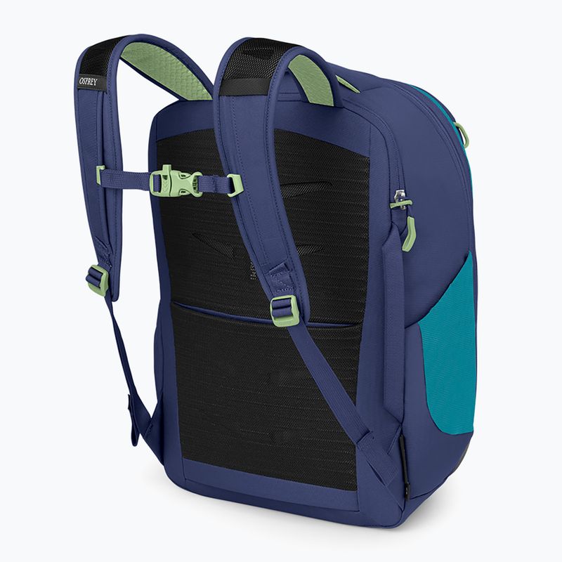 Városi hátizsák Osprey Daylite Expandable Travel Pack 26 + 6 l blue spikemoss/alkaline 2