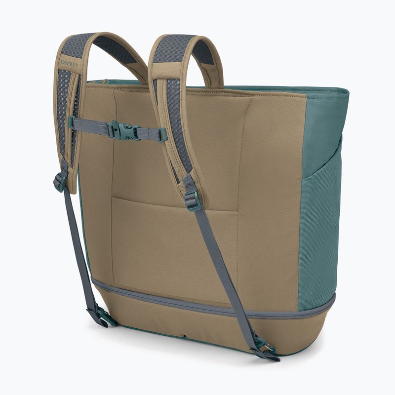 Osprey Daylite Large Tote 26 l utazótáska kaszkád kék / latte barna 4