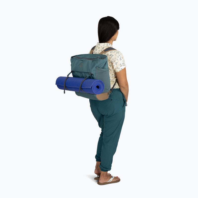 Osprey Daylite Large Tote 26 l utazótáska kaszkád kék / latte barna 8