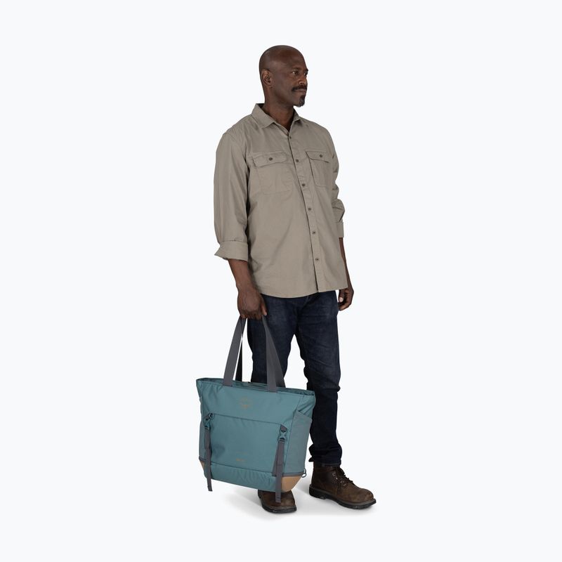 Osprey Daylite Large Tote 26 l utazótáska kaszkád kék / latte barna 10