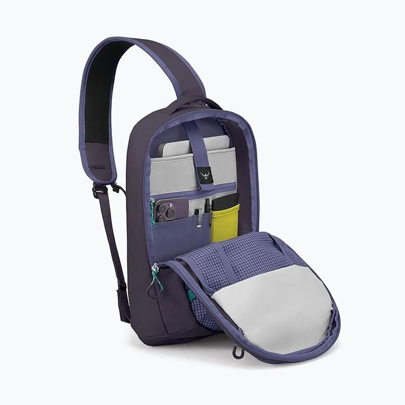 Városi egyvállas hátizsák Osprey Transporter Sling euphoria purple 4