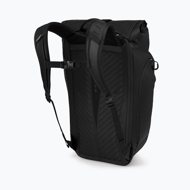 Osprey Transporter Roll Top 30 l városi hátizsák raven black 3