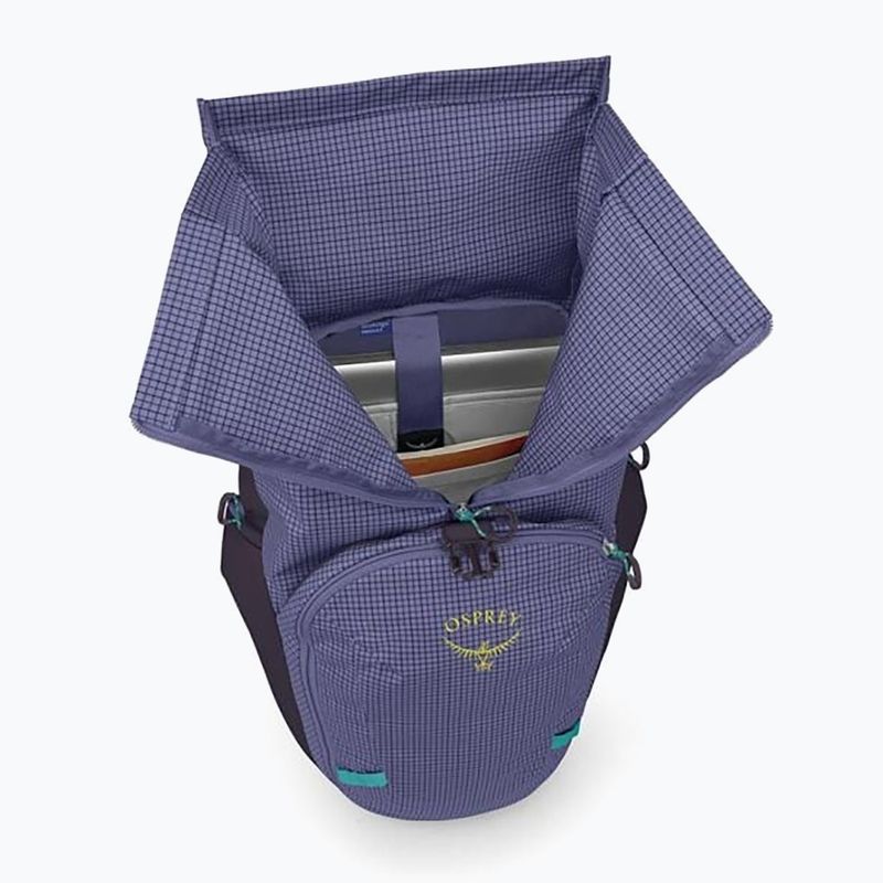 Osprey Transporter Roll Top 20 l városi hátizsák euphoria lila 4