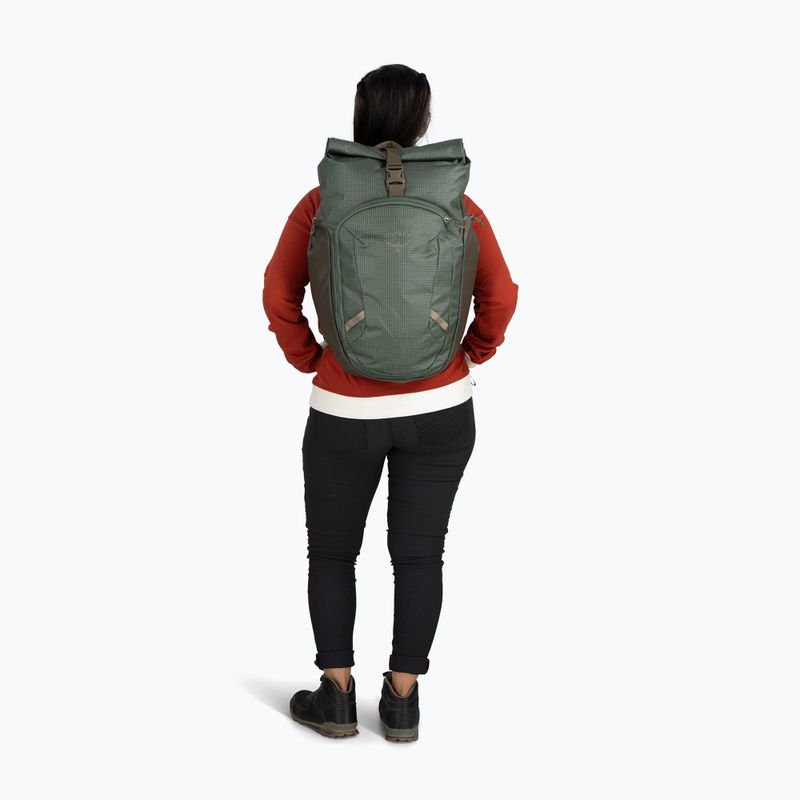 Osprey Transporter Roll Top 20 l fenyőlapos városi hátizsák 8