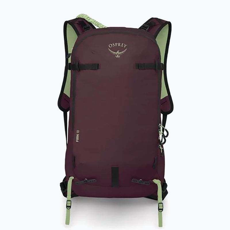 Osprey Firn 18 l ejtőernyős hátizsák bodza lila/borsmenta zöld