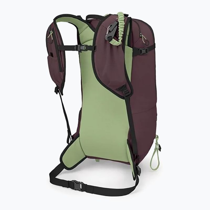 Osprey Firn 18 l ejtőernyős hátizsák bodza lila/borsmenta zöld 3
