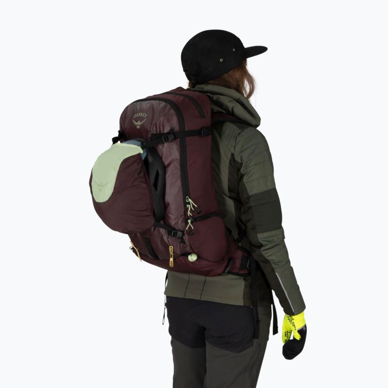 Osprey Firn 18 l ejtőernyős hátizsák bodza lila/borsmenta zöld 5