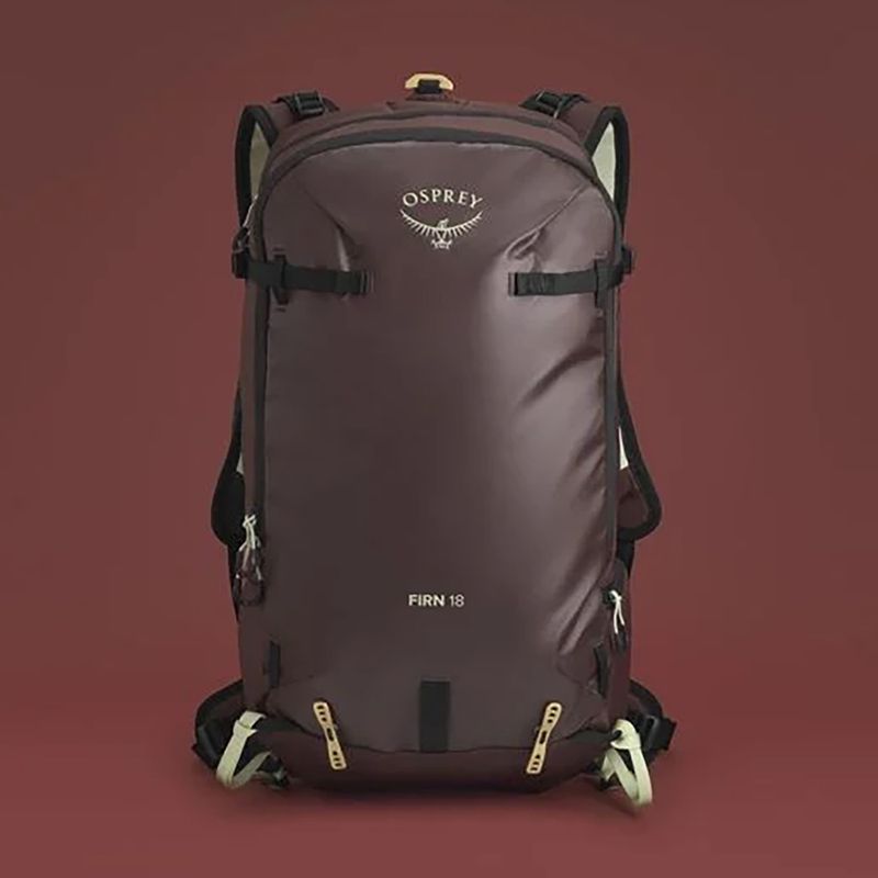 Osprey Firn 18 l ejtőernyős hátizsák bodza lila/borsmenta zöld 8