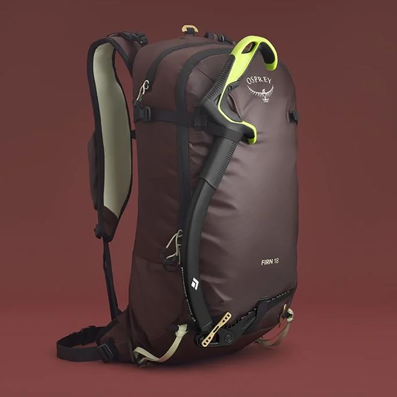 Osprey Firn 18 l ejtőernyős hátizsák bodza lila/borsmenta zöld 9